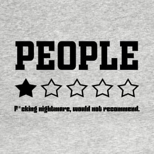 People, One Star T-Shirt